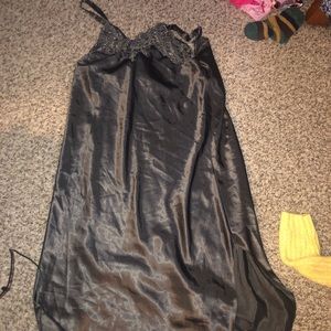 Vintage Satin Midi slip dress